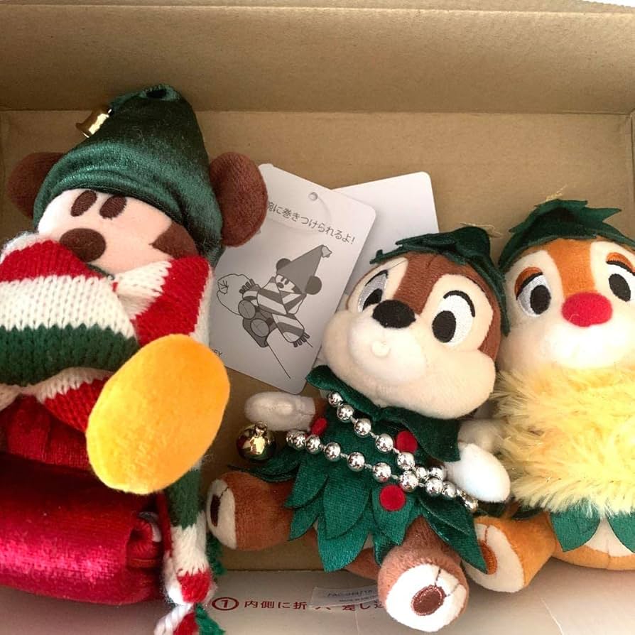 リルリンリンぬいぐるみバンド＆チップとデールぬいぐるみバッジ リルリンリンぬいぐるみバンド＆チップとデールぬいぐるみバッジ